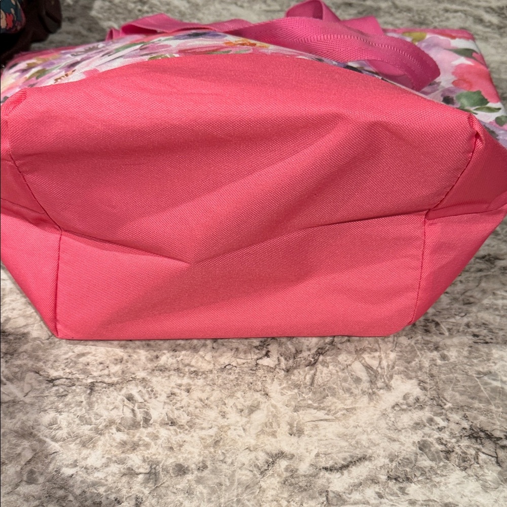 Igloo Pink and White Floral Tote Bag - Picture 5 of 5